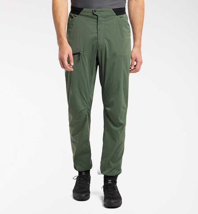 Haglöfs L.I.M Fuse Hiking Pants Dark Green For Mens QHXUB2073 Australia